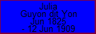 Julia Guyon dit Yon