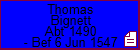 Thomas Bignett