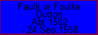 Faulk or Foulke Dutton