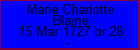 Marie Charlotte Blaine