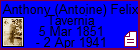 Anthony (Antoine) Felix Tavernia