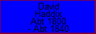 David Haddix