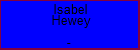 Isabel Hewey