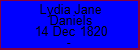 Lydia Jane Daniels