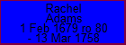 Rachel Adams