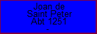 Joan de Saint Peter