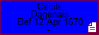Cecile Dagenais