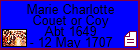 Marie Charlotte Couet or Coy