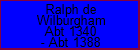 Ralph de Wilburgham