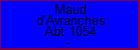 Maud d'Avranches