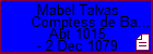 Mabel Talvas Comptess de Balleme