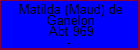 Matilda (Maud) de Ganelon