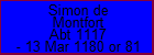 Simon de Montfort