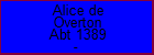 Alice de Overton