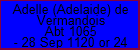 Adelle (Adelaide) de Vermandois