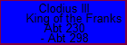 Clodius III King of the Franks
