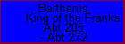 Bartherus King of the Franks