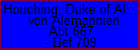 Houching, Duke of Alemannia von Alemannien