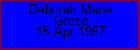 Deborah Marie Greso