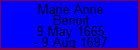 Marie Anne Benoit