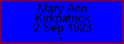Mary Ann Kirkpatrick