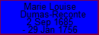 Marie Louise Dumas-Reconte