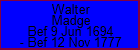 Walter Madge