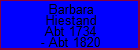 Barbara Hiestand