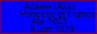 Adaele (Alix) Princess of France
