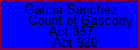 Garcia Sanchez Count of Gascony