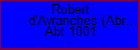 Robert d'Avranches (Abrincis)