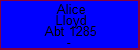 Alice Lloyd