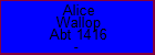 Alice Wallop