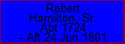 Robert Hamilton, Sr.