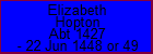 Elizabeth Hopton
