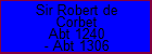 Sir Robert de Corbet