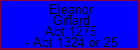 Eleanor Giffard