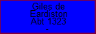 Giles de Eardiston