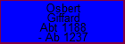 Osbert Giffard