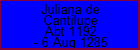 Juliana de Cantilupe