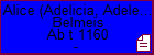 Alice (Adelicia, Adeleza) de Belmeis