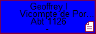 Geoffrey I Vicompte de Porhoet