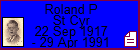 Roland P St Cyr