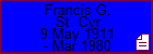 Francis G. St. Cyr