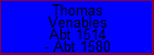 Thomas Venables