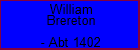 William Brereton