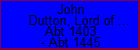 John Dutton, Lord of Dutton