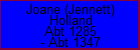 Joane (Jennett) Holland