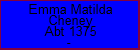 Emma Matilda Cheney