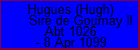 Hugues (Hugh) Sire de Gournay II